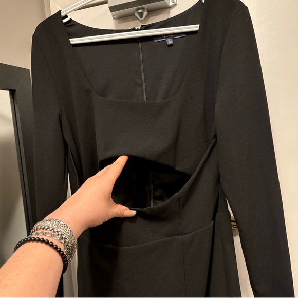 Rachel Roy 3/4 Length, Body Con, Lined, Cut-Out Dress - Picture 3 of 10